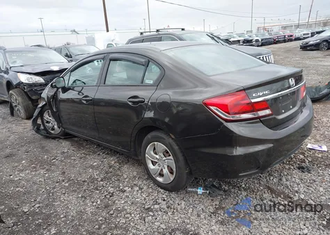2013 Honda Civic Lx z USA, uszkodzony, nr VIN 2HGFB2F59DH588308